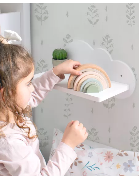 Mensola bianca da parete Nuvola - Acquisto sicuro