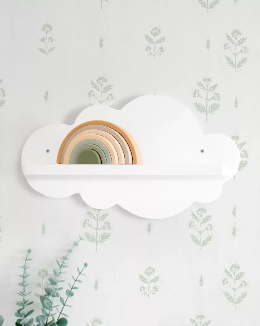 Mensola bianca da parete Nuvola - Acquisto sicuro
