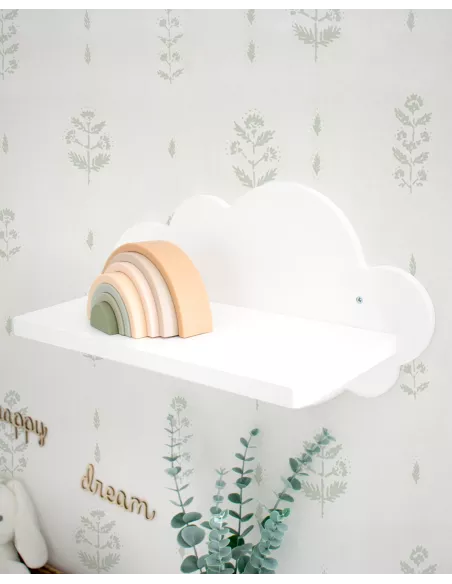 Mensola bianca da parete Nuvola - Acquisto sicuro