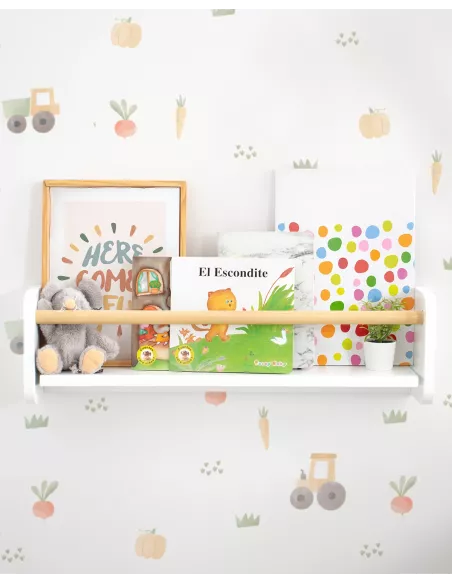 Mensola da parete Montessori Nordica - Consegna gratuita