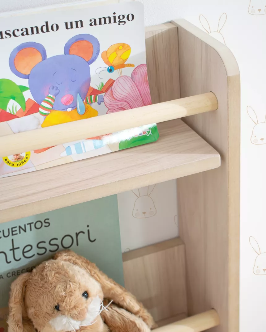 Libreria a parete Montessori basic - 3 ripiani - Consegna gratuita