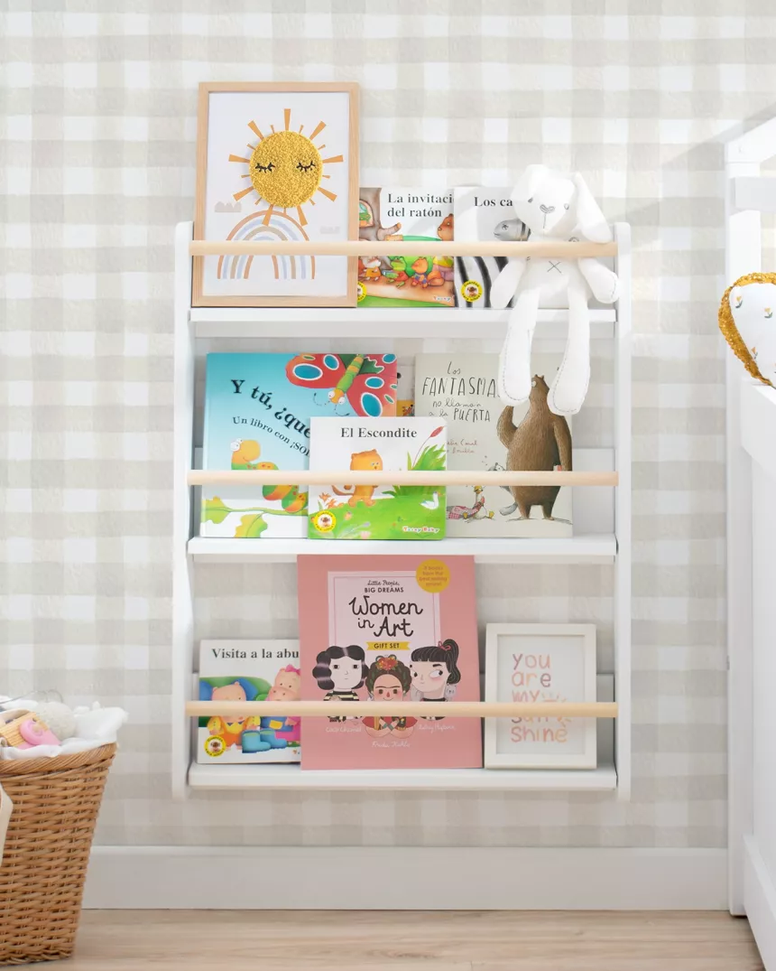 Libreria a parete Montessori Nordico - Consegna gratuita