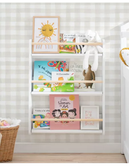 Libreria a parete Montessori Nordico - Consegna gratuita