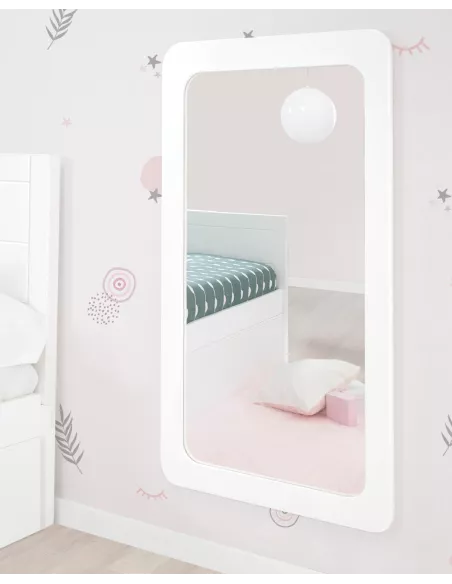 Specchio Montessori bianco - Consegna gratuita