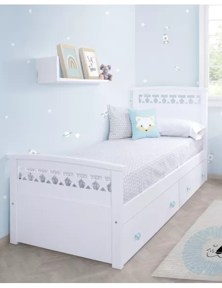 Letto con cassetti Stelle II - Consegna gratuita