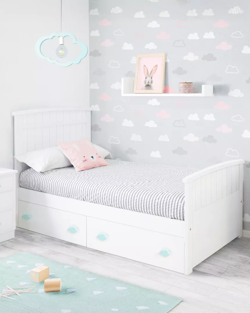 Letto con cassetti Curvo II - Consegna gratuita