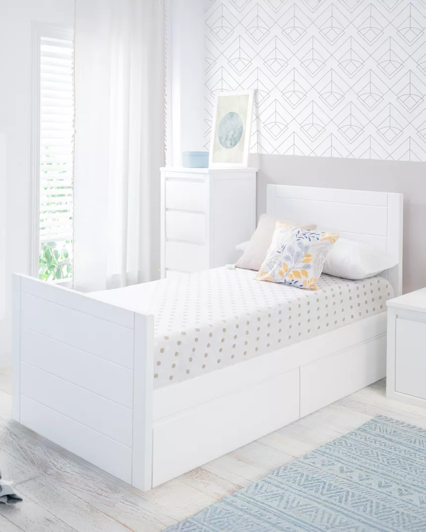 Letto  per bambini con cassetti Lineare II - Consegna gratuita