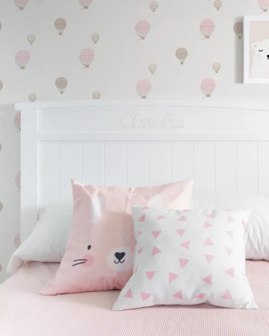 Testiera per bambini Curvo. Nome personalizzato - Consegna gratuita