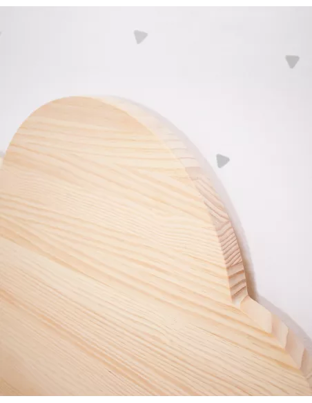 Testiera Nuvola luminosa Legno Naturale-Consegna Gratuita