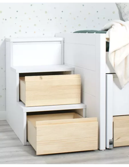 Mobile a scala con cassetti - Consegna gratuita