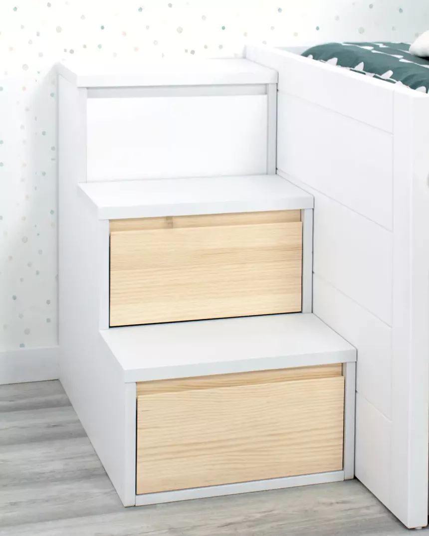 Mobile a scala con cassetti - Consegna gratuita