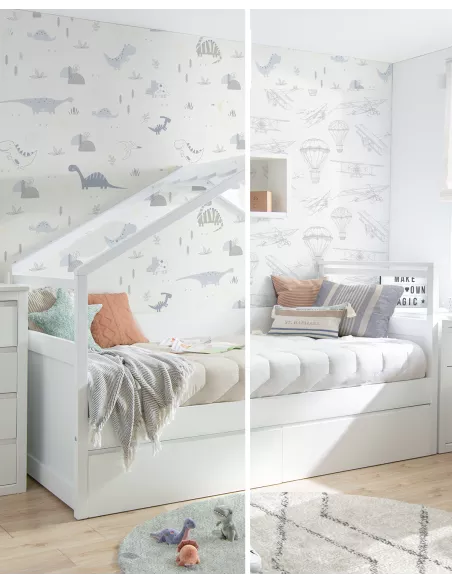 Paraspigoli per il letto casetta-Consegna Gratuita