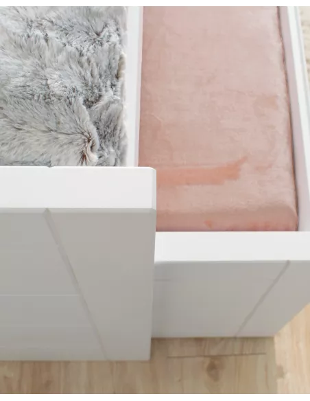 Letto estraibile e cassetti compatto Lineare - Consegna gratuita