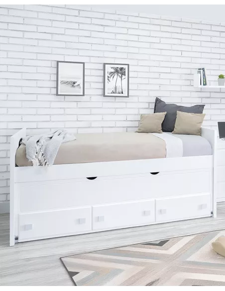 Letto salvaspazio Lineare - Consegna gratuita