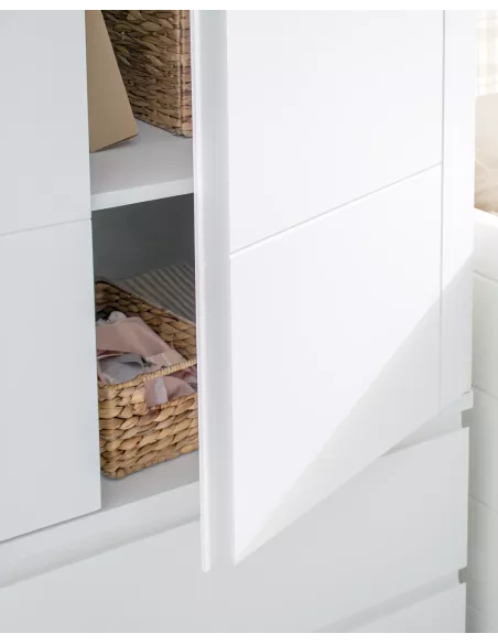 Armadio 2 ante con cassetti per ragazzi Lineare