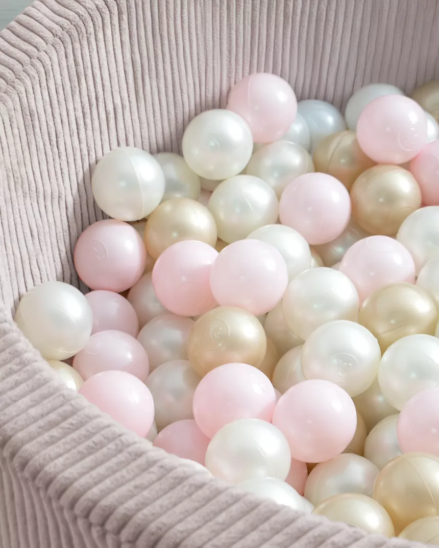 Piscina con palline per bambini rosa - Per cameretta o sala giochi