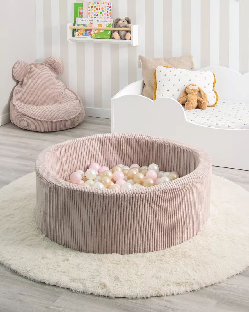 Piscina con palline per bambini rosa - Per cameretta o sala giochi