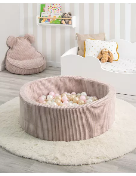 Piscina con palline per bambini rosa - Per cameretta o sala giochi