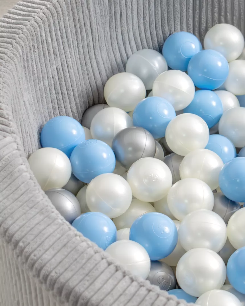 Piscina con palline per bambini grigia - Per cameretta o sala giochi
