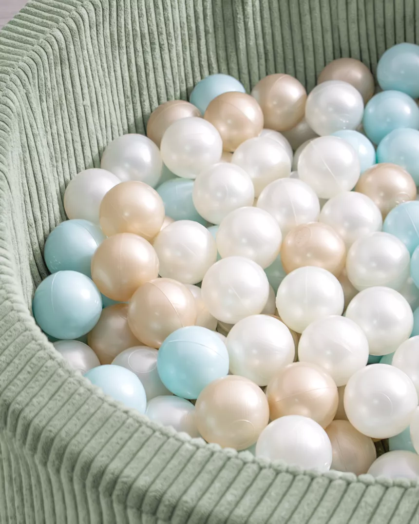 Piscina con palline per bambini verde - Per cameretta o sala giochi 2