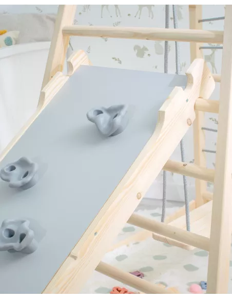 Scivolo Montessori - Rampa da arrampicata per triangolo e torre