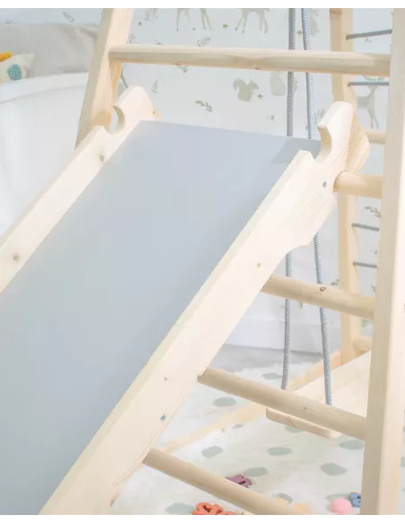 Scivolo Montessori - Rampa da arrampicata per triangolo e torre