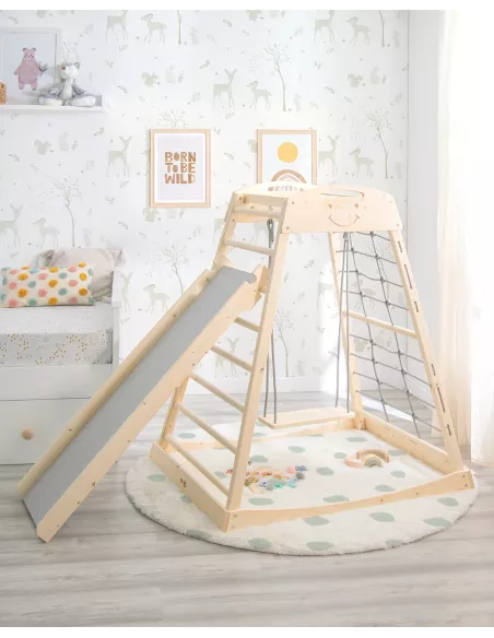 Scivolo Montessori - Rampa da arrampicata per triangolo e torre