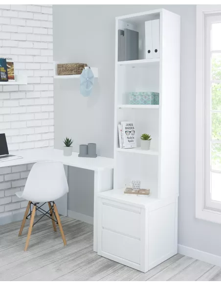 Libreria con cassetti Lineare