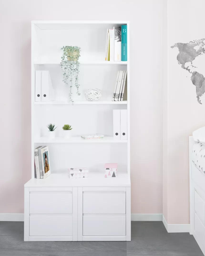 Libreria per bambini doppia. Lineare