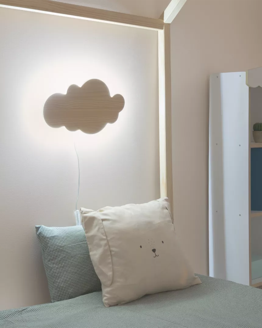 Lampada da parete led nuvola natural - Consegna gratuita