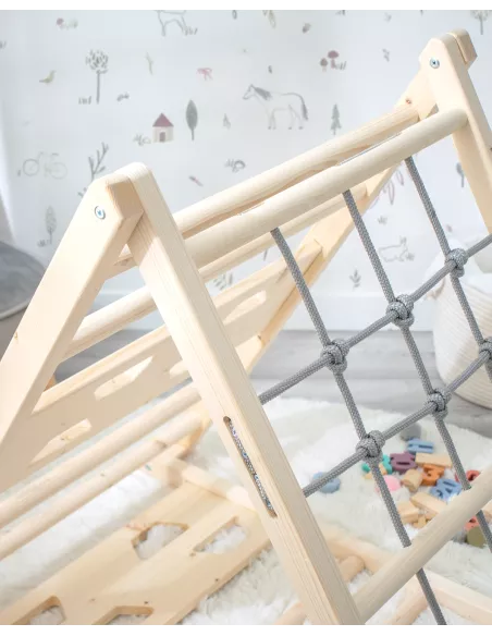 Triangolo da arrampicata Montessori in Legno - Struttura Pikler