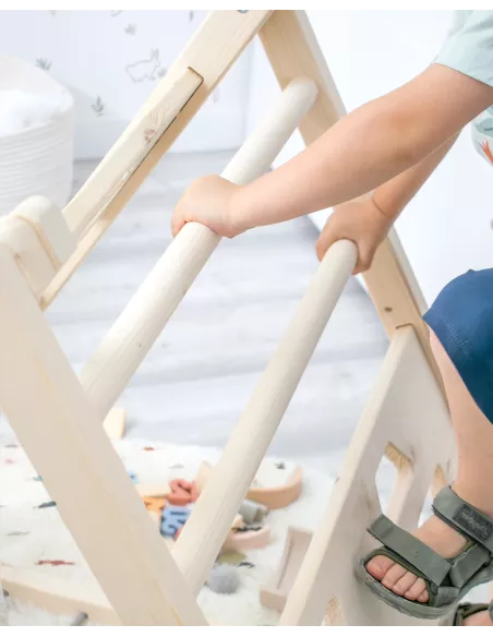 Triangolo da arrampicata Montessori in Legno - Struttura Pikler