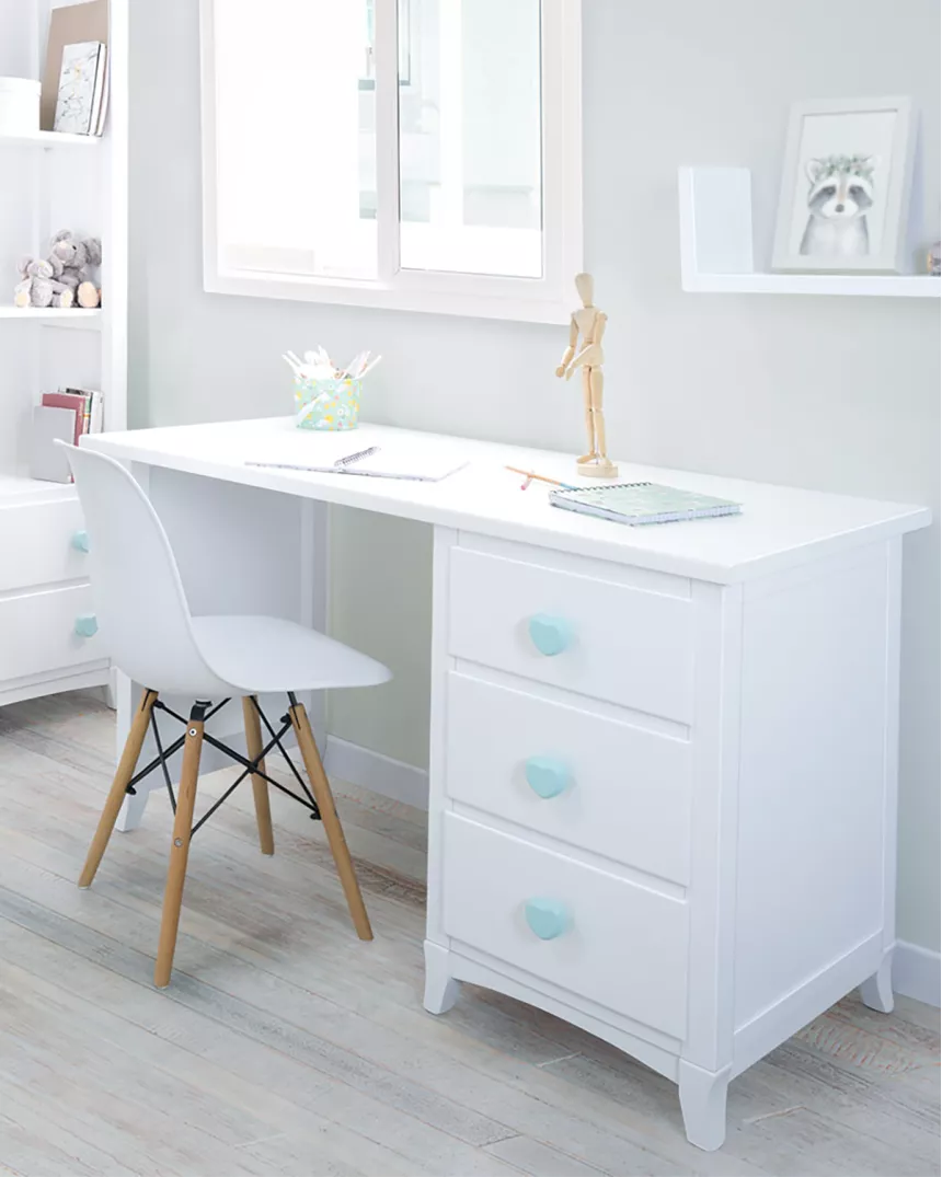 Scrivania con comodino - Consegna gratuita