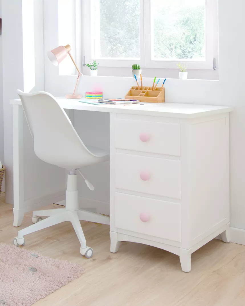 Scrivania con comodino - Consegna gratuita