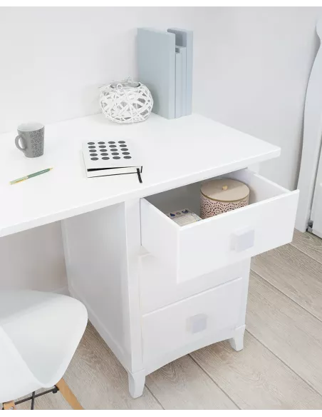 Scrivania con comodino - Consegna gratuita