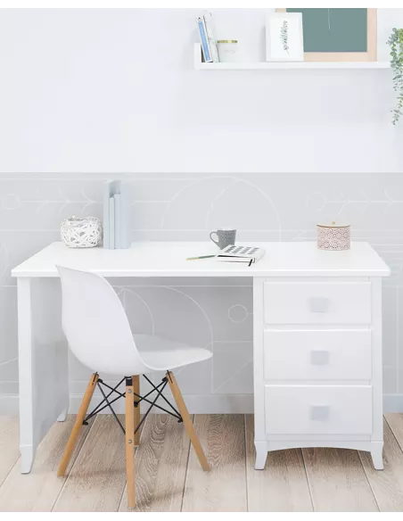 Scrivania con comodino - Consegna gratuita