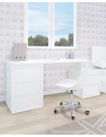 Scrivania con due cassetiere per ragazzi- Consegna gratuita