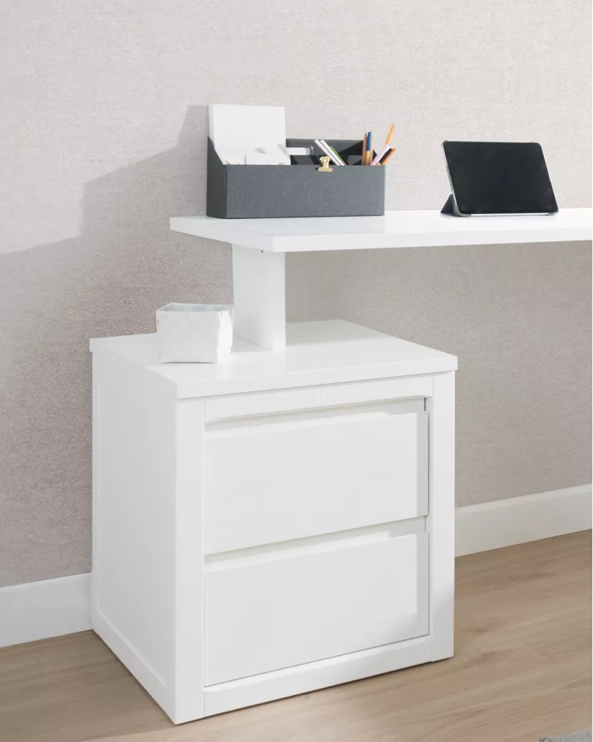 Scrivania con due cassetiere per ragazzi- Consegna gratuita