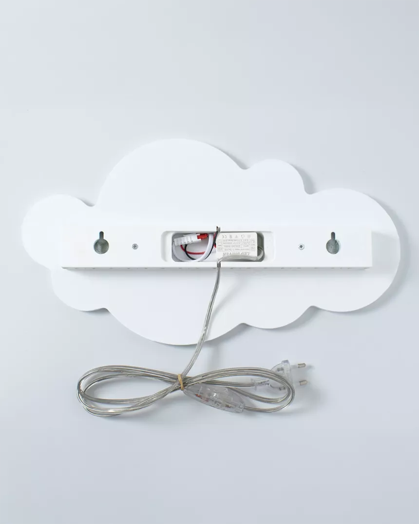 Lampada da parete led nuvola bianca - Consegna gratuita