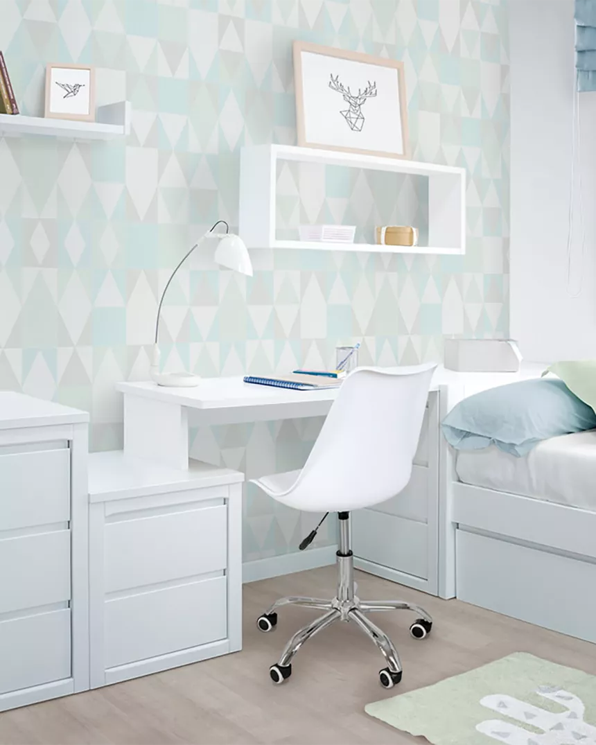 scrivania con cassettiera-consegna gratuita