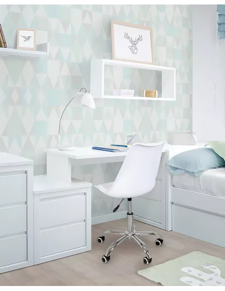 scrivania con cassettiera-consegna gratuita