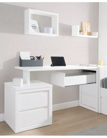 scrivania con cassettiera-consegna gratuita