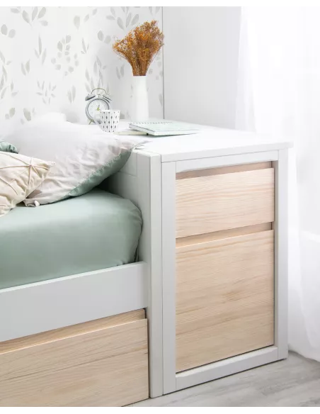 Cassettiera Imbottita Lineare Nordica - Consegna gratuita