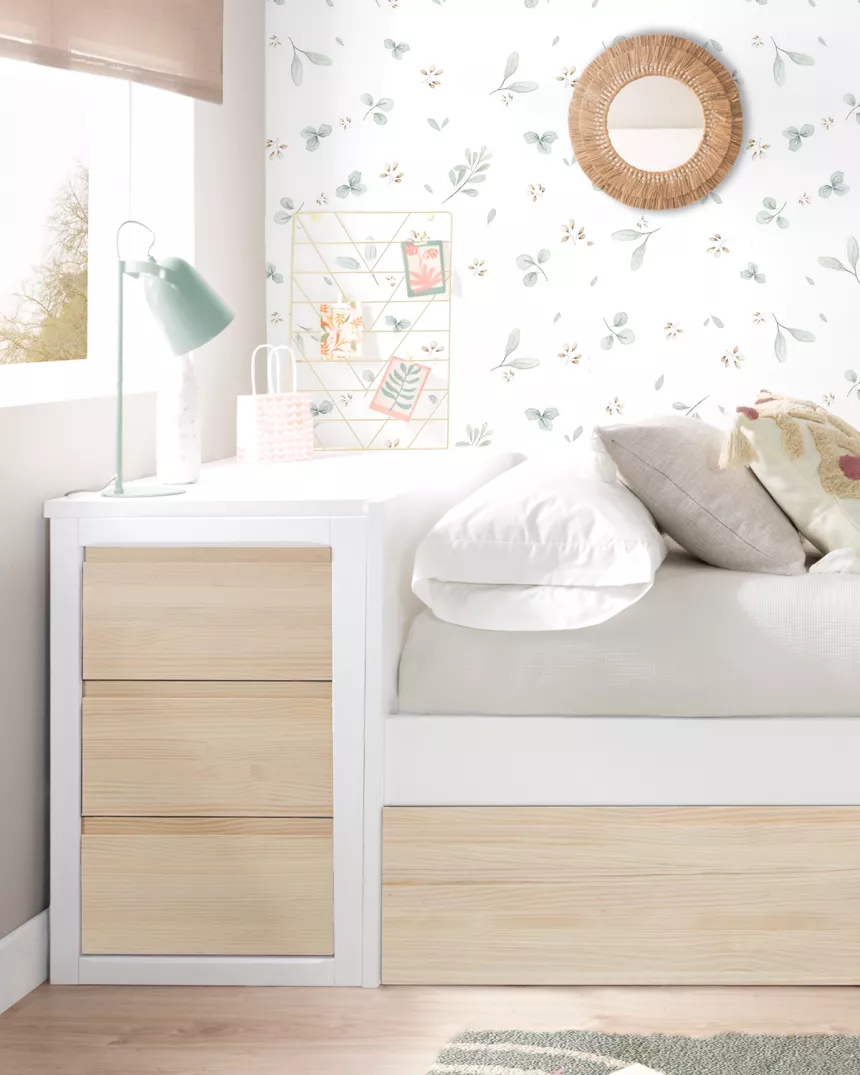 Cassettiera Imbottita Lineare Nordica - Consegna gratuita