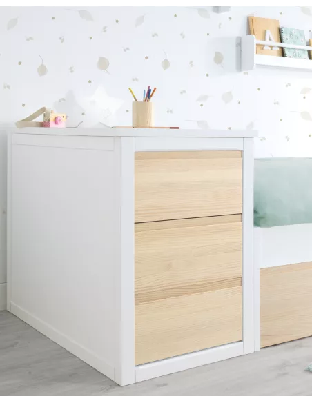 Cassettiera Imbottita Lineare Nordica - Consegna gratuita