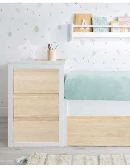 Cassettiera Imbottita Lineare Nordica - Consegna gratuita