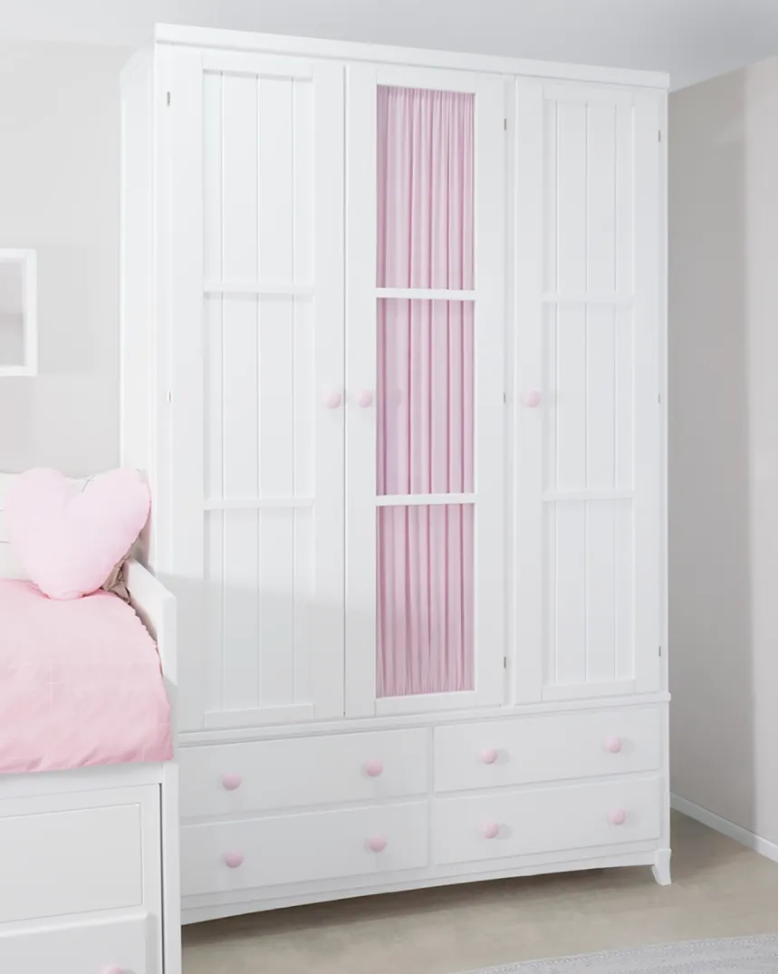 Armadio per adolescente 3 ante con cassetti - Consegna gratuita