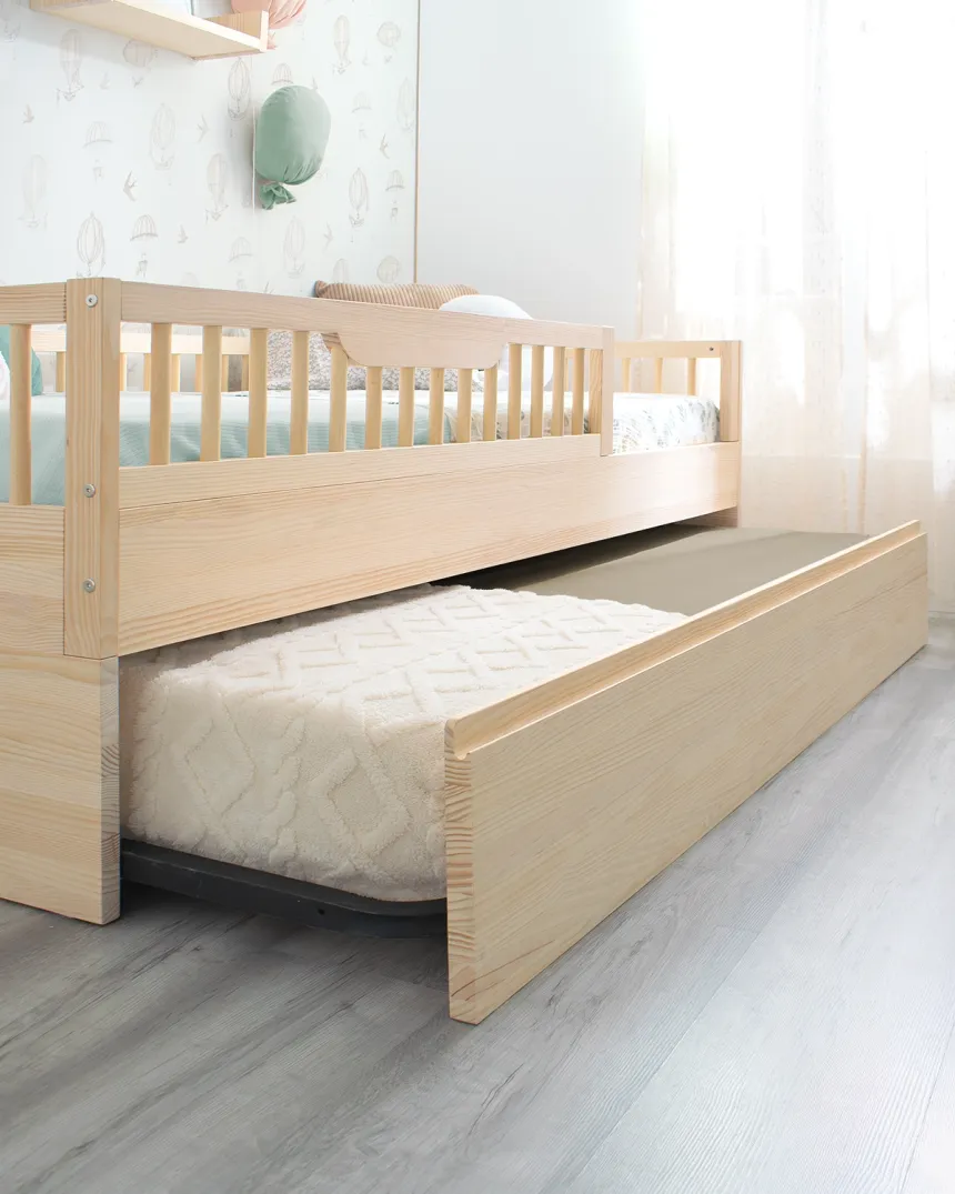 PACCHETTO Letto Montessori Sofia + kit evolutivo Naturale