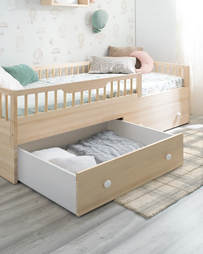 PACCHETTO Letto Montessori Sofia + kit evolutivo Naturale