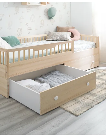 PACCHETTO Letto Montessori Sofia + kit evolutivo Naturale